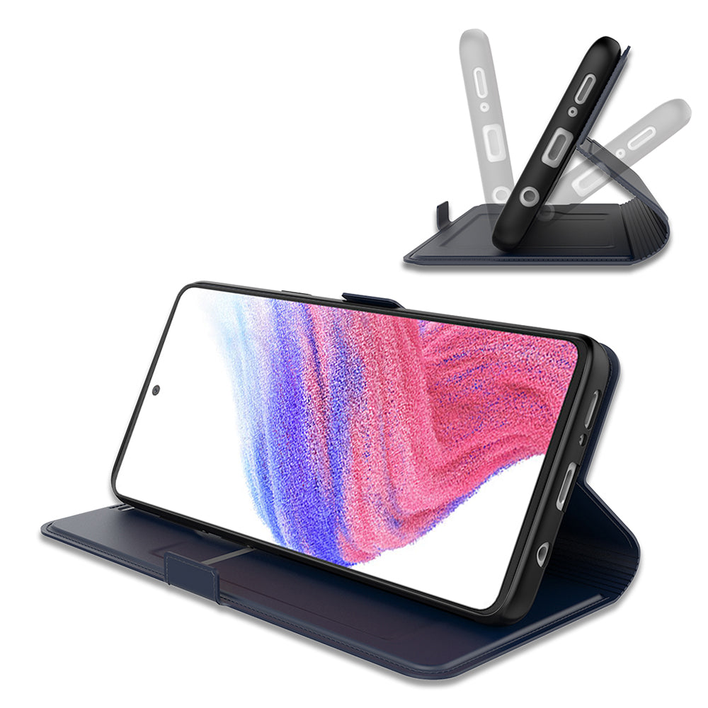 For Samsung Galaxy F15 5G Cell Phone Case Flip Stand PU Leather Cover with Card Slot For Samsung Galaxy F15 5G Cell Phone Case Flip Stand PU Leather Cover with Card Slot